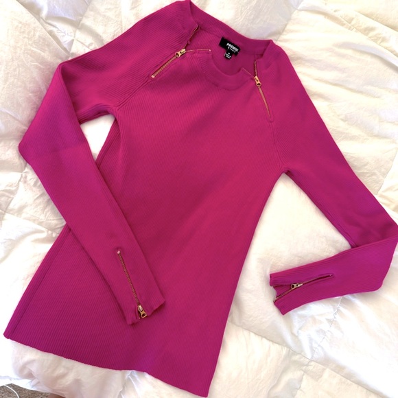 Premise Tops - Premise Studio Pink Knit Pullover